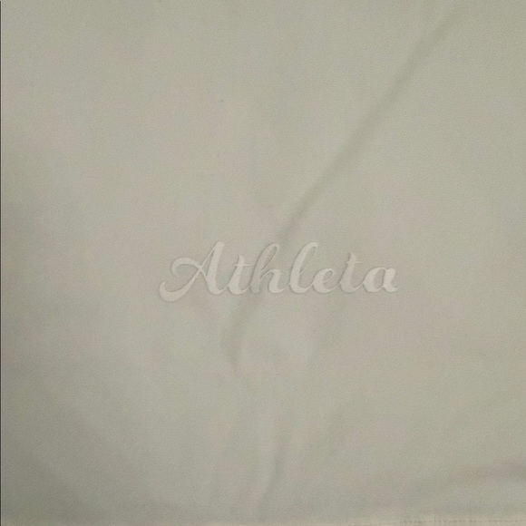 Athleta Match Point Pleated White Dress - M - Picture 5 of 5